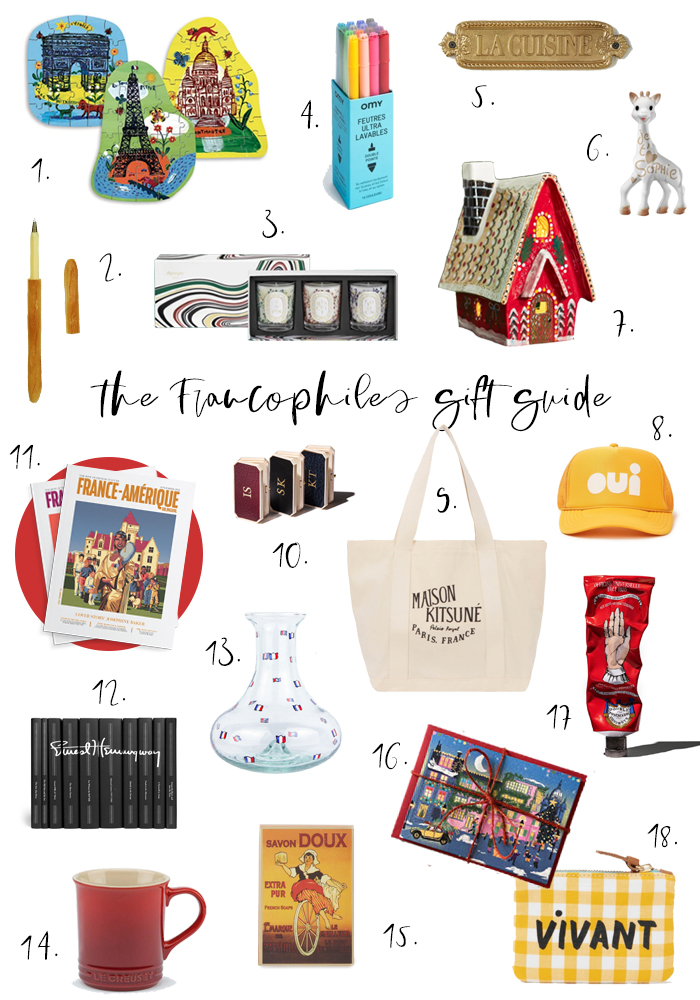Francophile Gift Guide - wit & whimsy